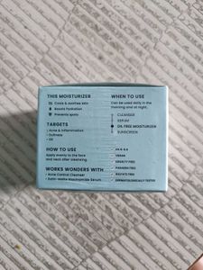 Foxtale Oil Free Moisturizer