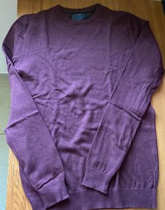 Purple Pullover Sweater