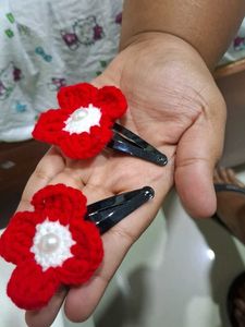 Cute Flower Hair Clips