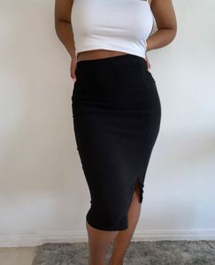 Hugo Chavez Black Pencil Skirt