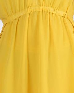 Yellow Mini Dress