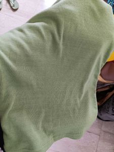 Sage Green Ribbed Top