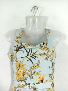 Floral High-Low Dress