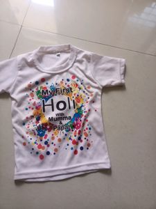 New Holi T Shirt For Photo Shoot