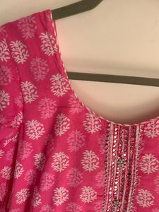 Beautiful Pink Suit With Dupatta Of xxl Size
