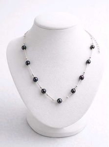♦️Elegant Pearl &amp; Silver Necklace