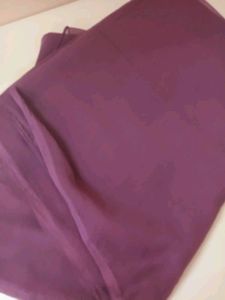 Purple Chiffon Scarf