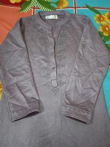 Elegant lavender kurti