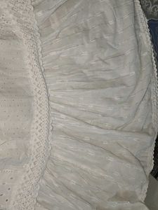 White Embroidered Mini Dress