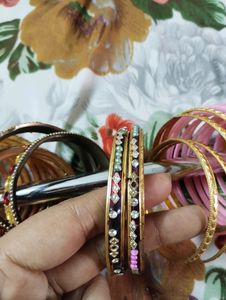 Combo 4 Set Golden Bangles
