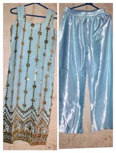 Sky Blue Kurta Set