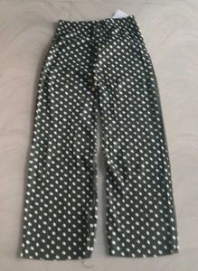 Polka Dot Wide Leg Pants