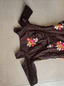 Elegant Floral Ethnic Gown