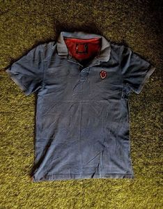 Blue Short Sleeve Polo Shirt