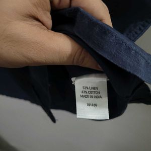 Bare Denim Navy Blue  Shirt