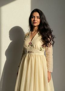 Floral Embroidered Anarkali