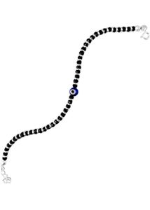 925 Pure Silver Evil Eye Anklet/Bracelet (1 Piece)