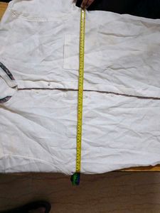 Elegant Beige Shirt with Chinese Collar