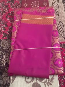 Pattu Skirt And Blouse For Girls