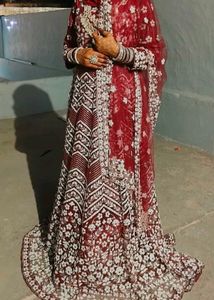Elegant Maroon Gown