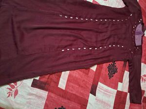 Elegant Maroon Kurta