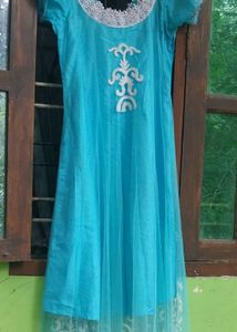 Chikankari Anarkali With Pant