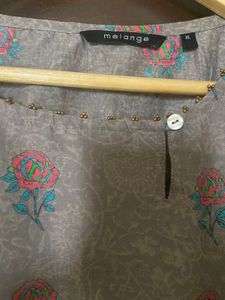 Floral Print Kurti (xl)