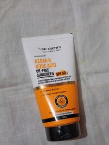 Dr. Sheths Kesar & Kojic Acid Sunscreen