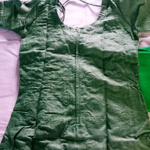 Tailor Made Churidar With Dupatta