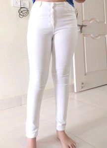 White Slim Jeans