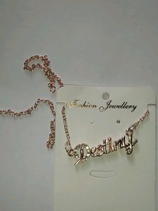Chain With Word &#34;Destiny&#34;