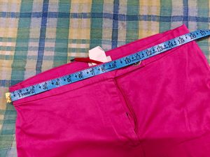 Pink Cropped Trousers