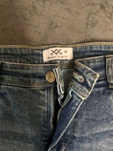 Wave Virgin Denim Shorts