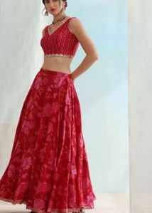 Floral Lehenga Choli Set