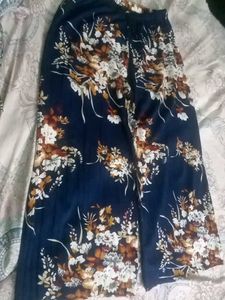 Floral Print Palazzo Pants