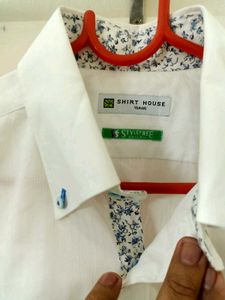 NEW IMPORTED Classic White Long Sleeve Shirt