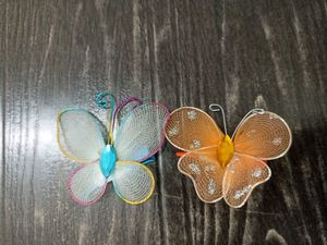 Rose and butterflies hair clip combo🥳😊😊