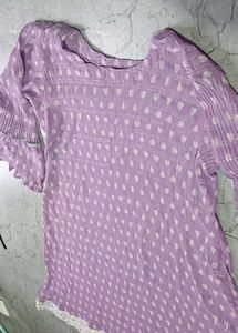 Lavender Corean Style Top