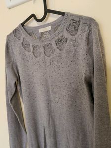Grey Woolen Top