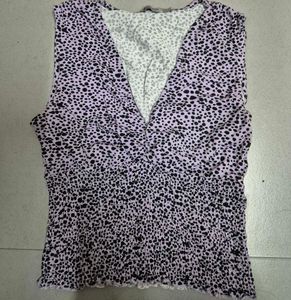 Spotted Sleeveless Top