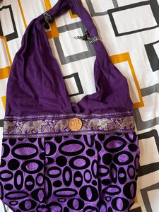 Purple Hobo Bag