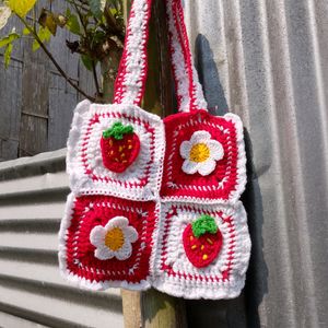 Crochet Square ⬜ Bag