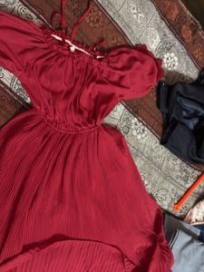 Its A Beautiful Red Midi Dress