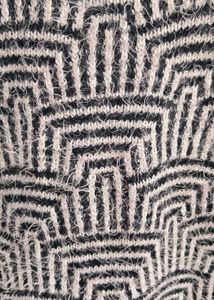 Patterned Knit Pullover