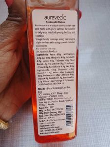 Auravedic Kumkumadi Oil
