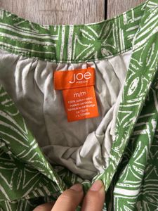 Green Printed Jumpsuit