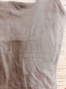 Chic Grey Ribbed Crop Top