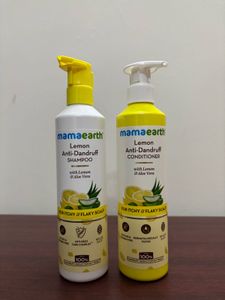 Mamaearth Combo Shampoo & Conditioner New Lemon