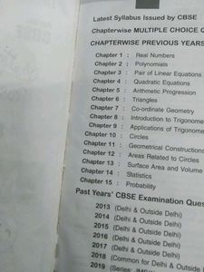 PYQs CBSE Class 10 Maths