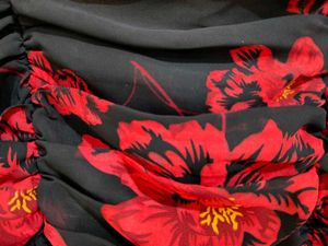 Floral Print Crop Top